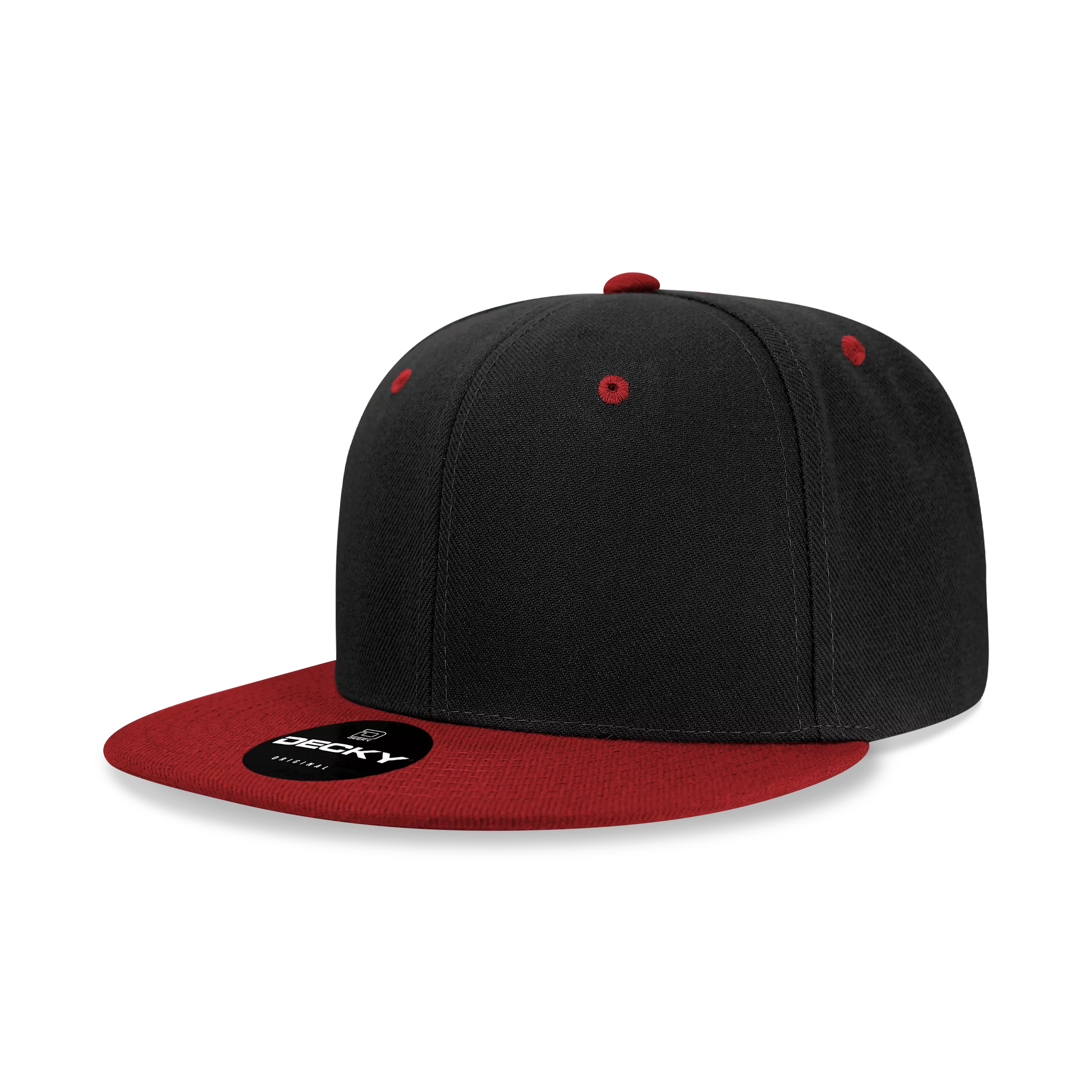 Decky Headwear 6020 in Solid, Dual, and Tri-Colors (Embroidered with Your Logo)