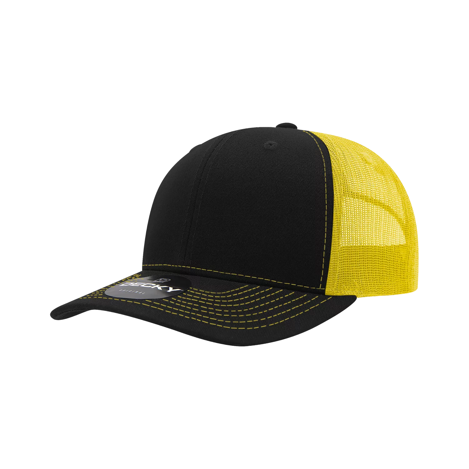Decky Headwear 6031 in Tri-Colors (Embroidered with Your Logo)