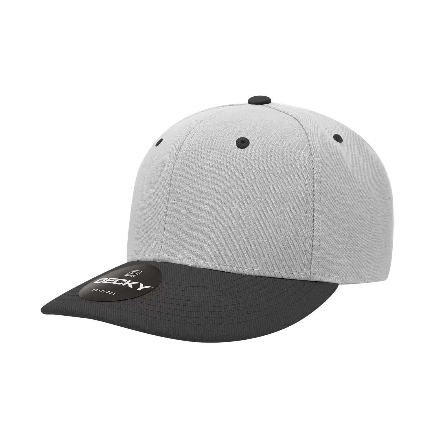 Decky Headwear 207 in Solid and Dual-Colors (Embroidered with Your Logo)
