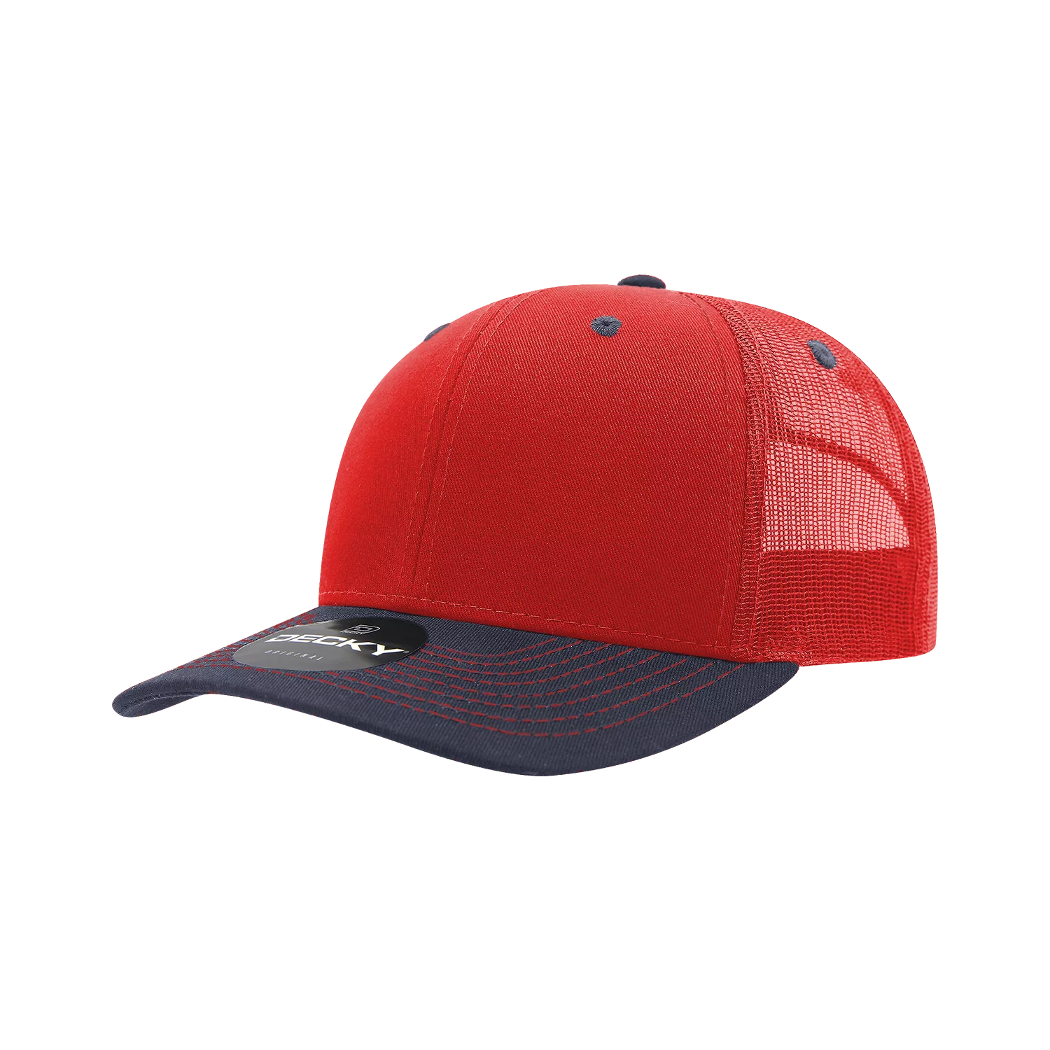 Decky Headwear 6031 in Dual-Colors (Embroidered with Your Logo)