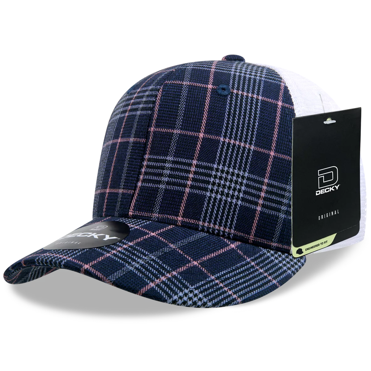 Decky Headwear 6017 in Plaid Patterns, Set 1