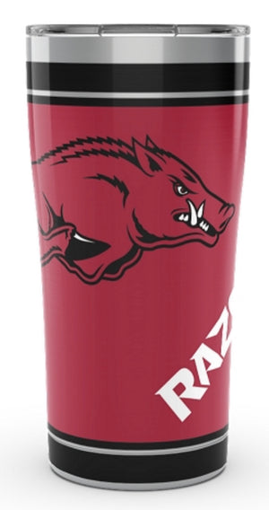 Arkansas Razorbacks Tervis Stainless Steel With Hammer Lid - AtlanticCoastSports