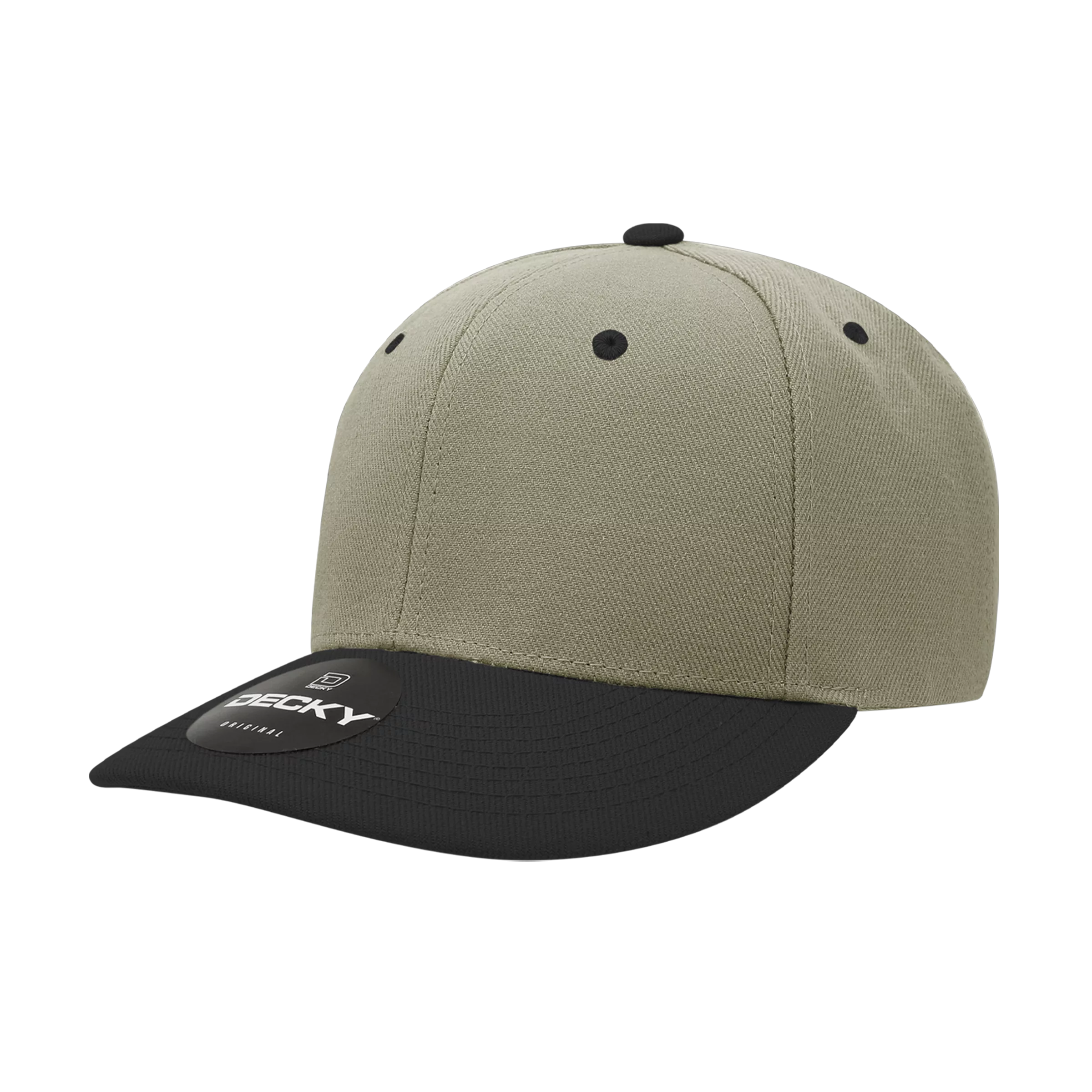 Decky Headwear 207 in Solid and Dual-Colors (Embroidered with Your Logo)