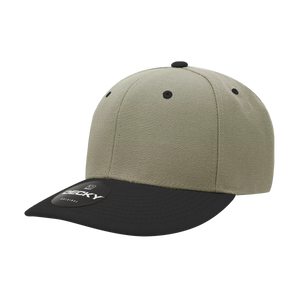 Decky Headwear 207 in Solid and Dual-Colors (Embroidered with Your Logo)