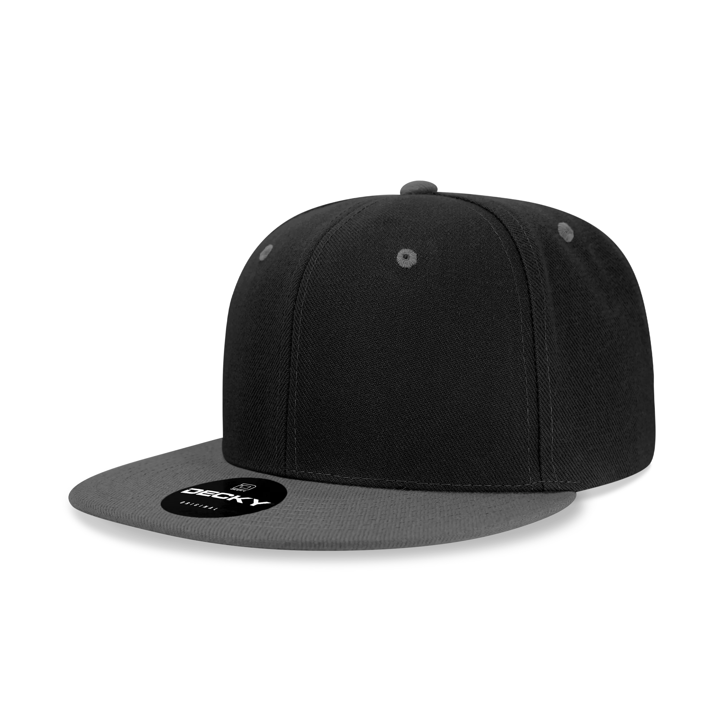 Decky Headwear 6020 in Solid, Dual, and Tri-Colors (Embroidered with Your Logo)