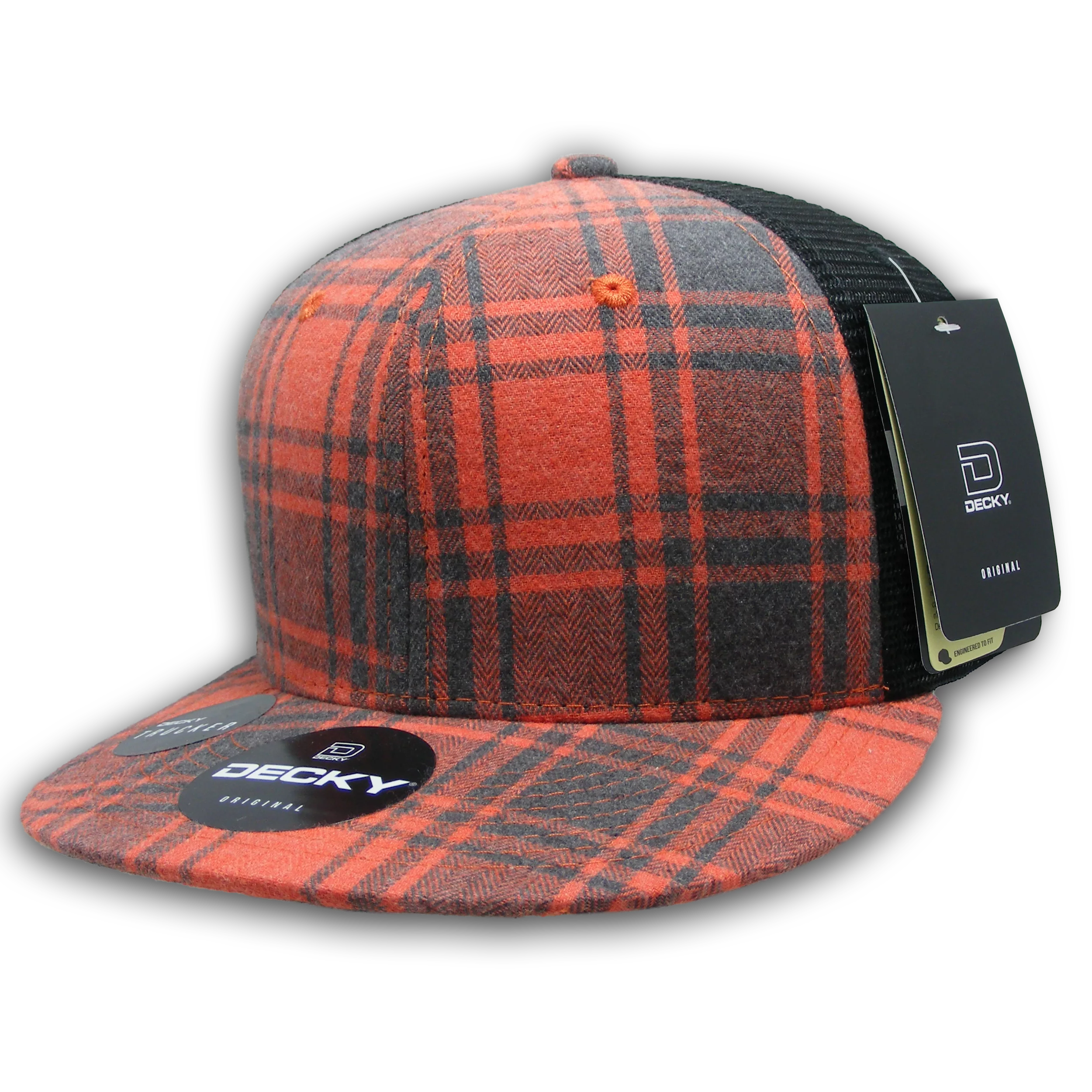Decky Headwear 6016 in Plaid Patterns