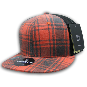 Decky Headwear 6016 in Plaid Patterns