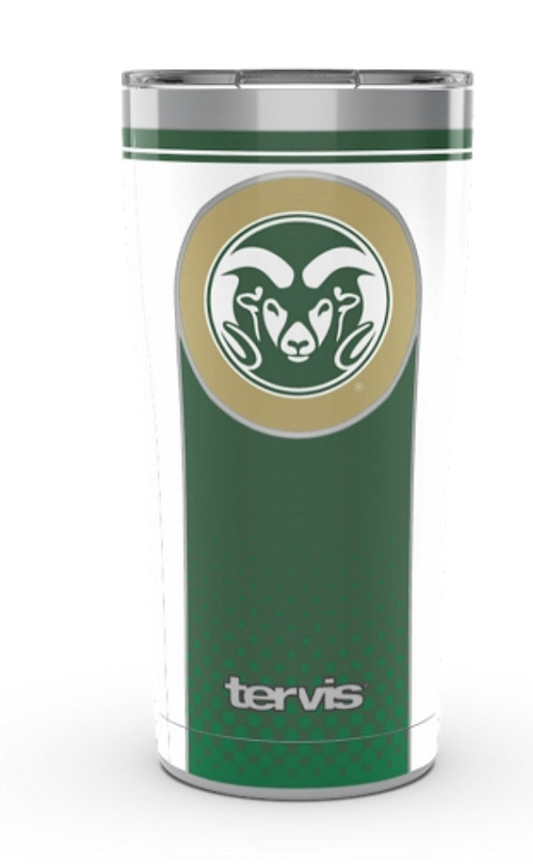 Colorado State Rams Tervis Stainless Steel With Hammer Lid - AtlanticCoastSports