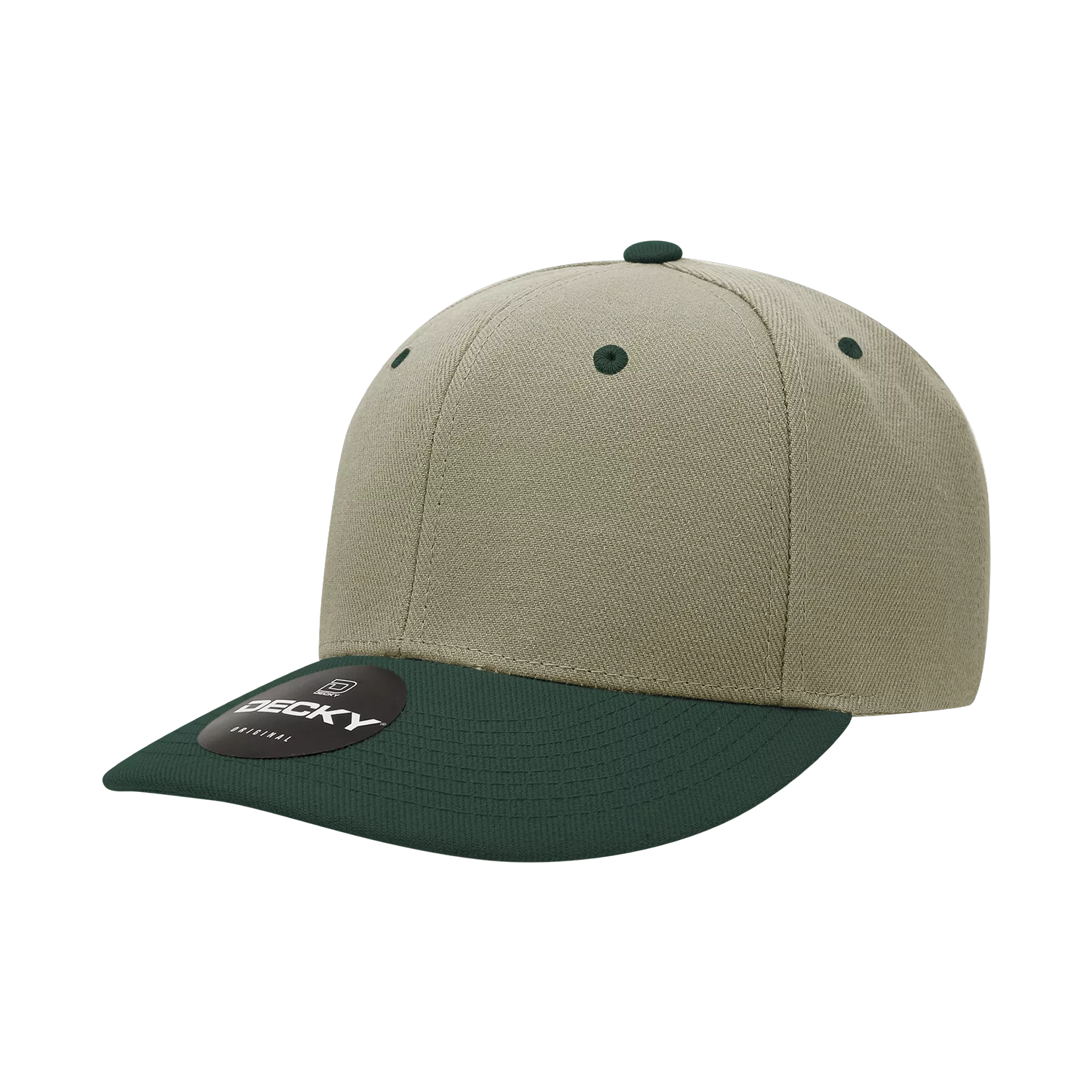 Decky Headwear 207 in Solid and Dual-Colors (Embroidered with Your Logo)