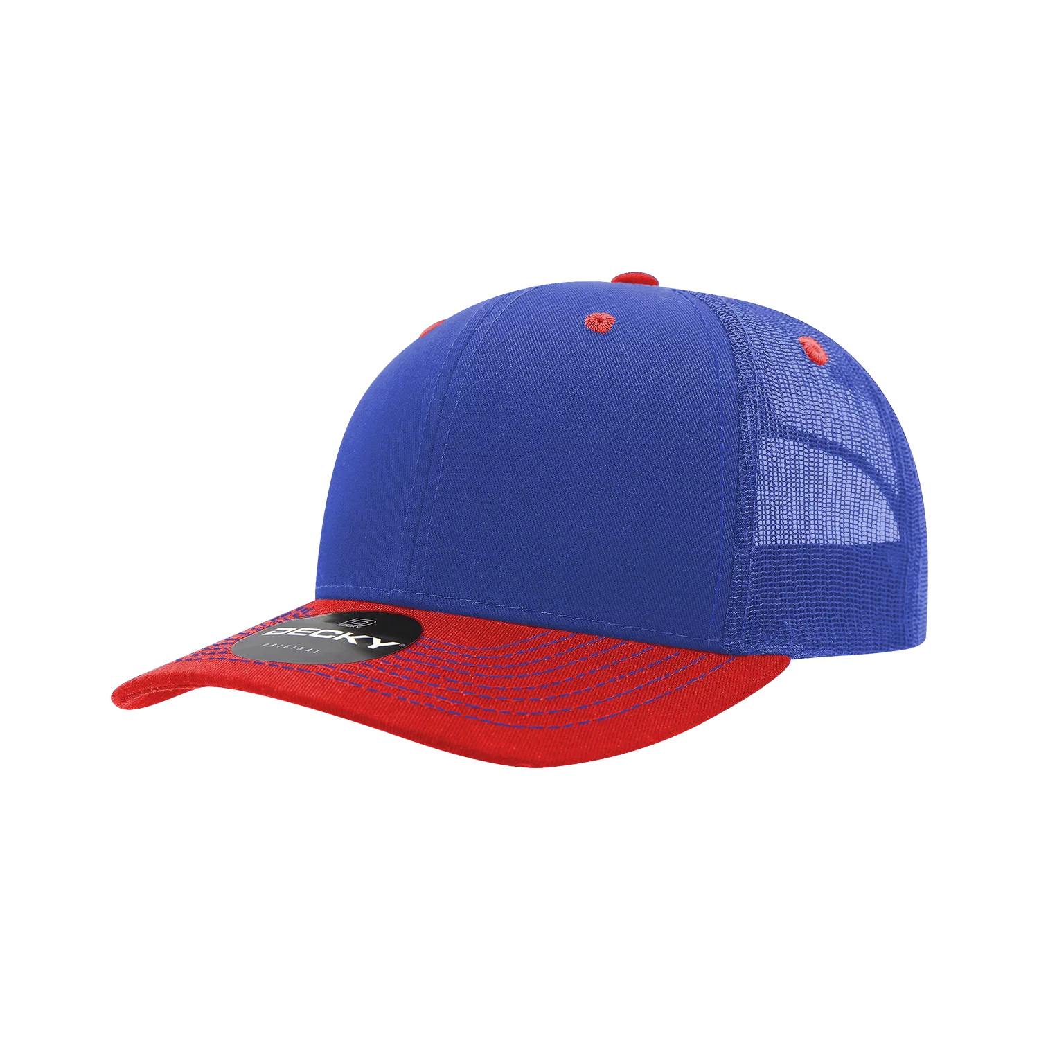Decky Headwear 6031 in Dual-Colors (Embroidered with Your Logo)