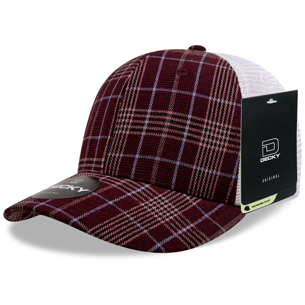 Decky Headwear 6017 in Plaid Patterns, Set 1