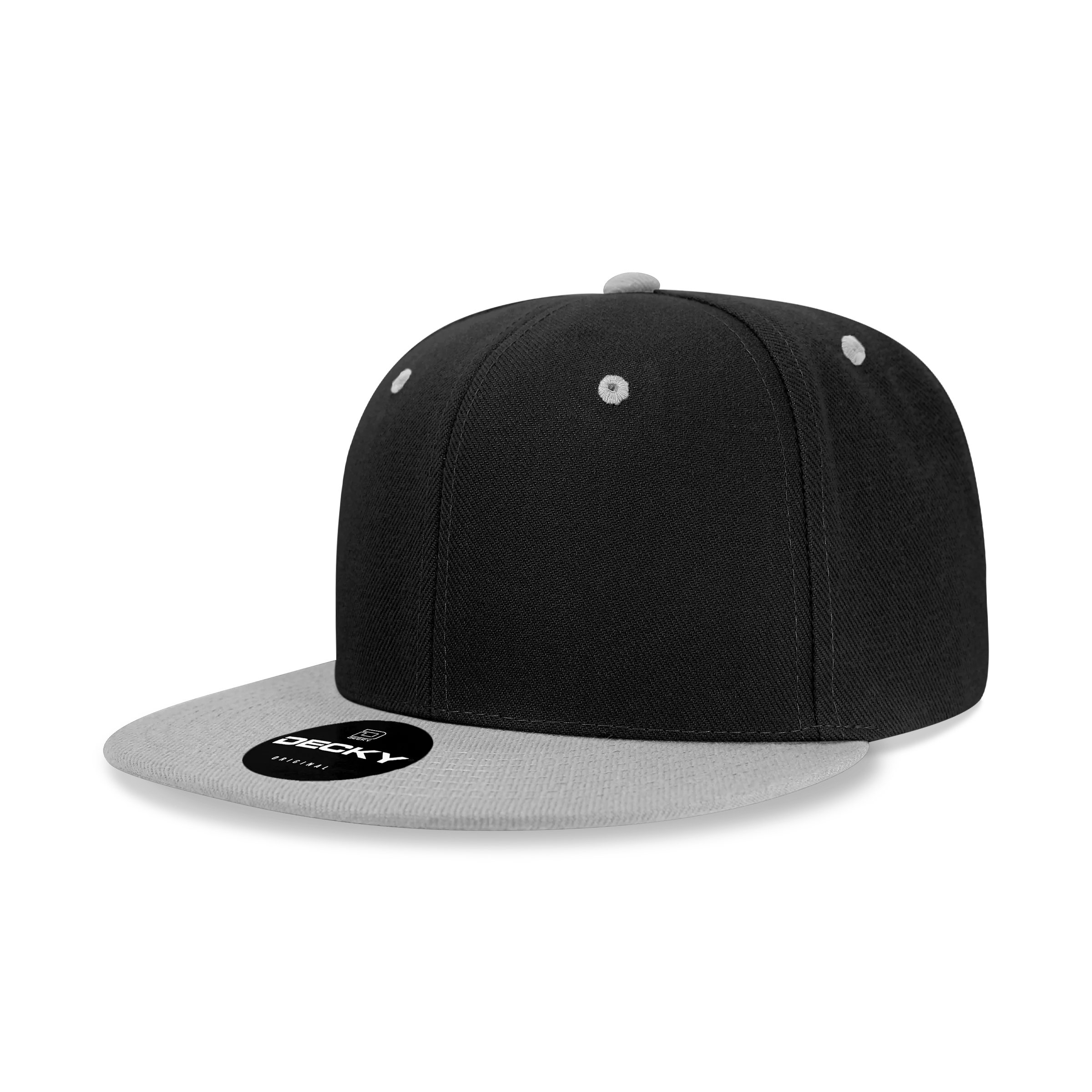 Decky Headwear 6020 in Solid, Dual, and Tri-Colors (Embroidered with Your Logo)