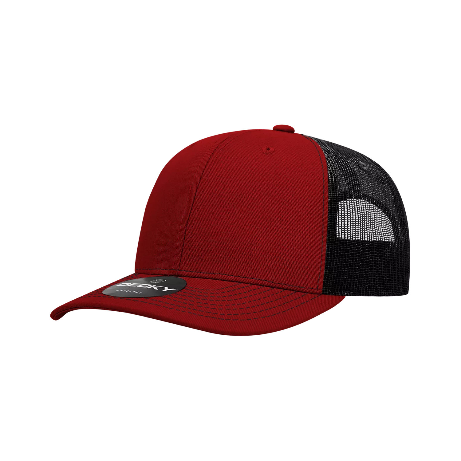 Decky Headwear 6031 in Tri-Colors (Embroidered with Your Logo)