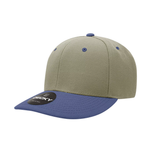 Decky Headwear 207 in Solid and Dual-Colors (Embroidered with Your Logo)