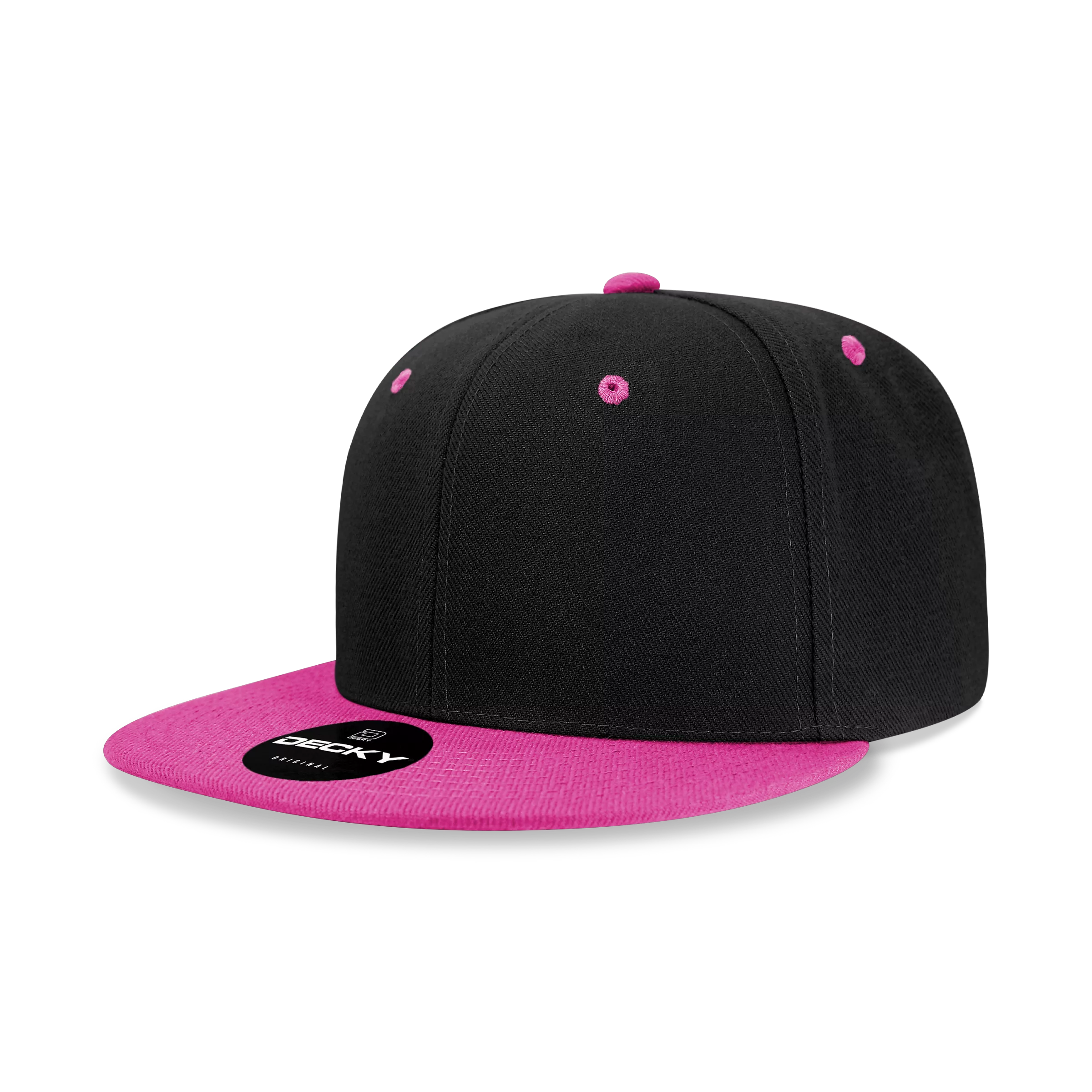 Decky Headwear 6020 in Solid, Dual, and Tri-Colors (Embroidered with Your Logo)
