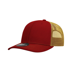 Decky Headwear 6031 in Tri-Colors (Embroidered with Your Logo)
