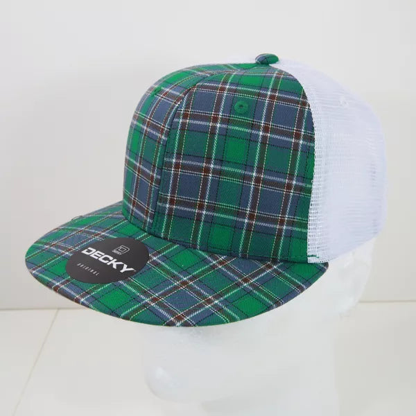 Decky Headwear 6015 in Plaid Patterns, Set 1