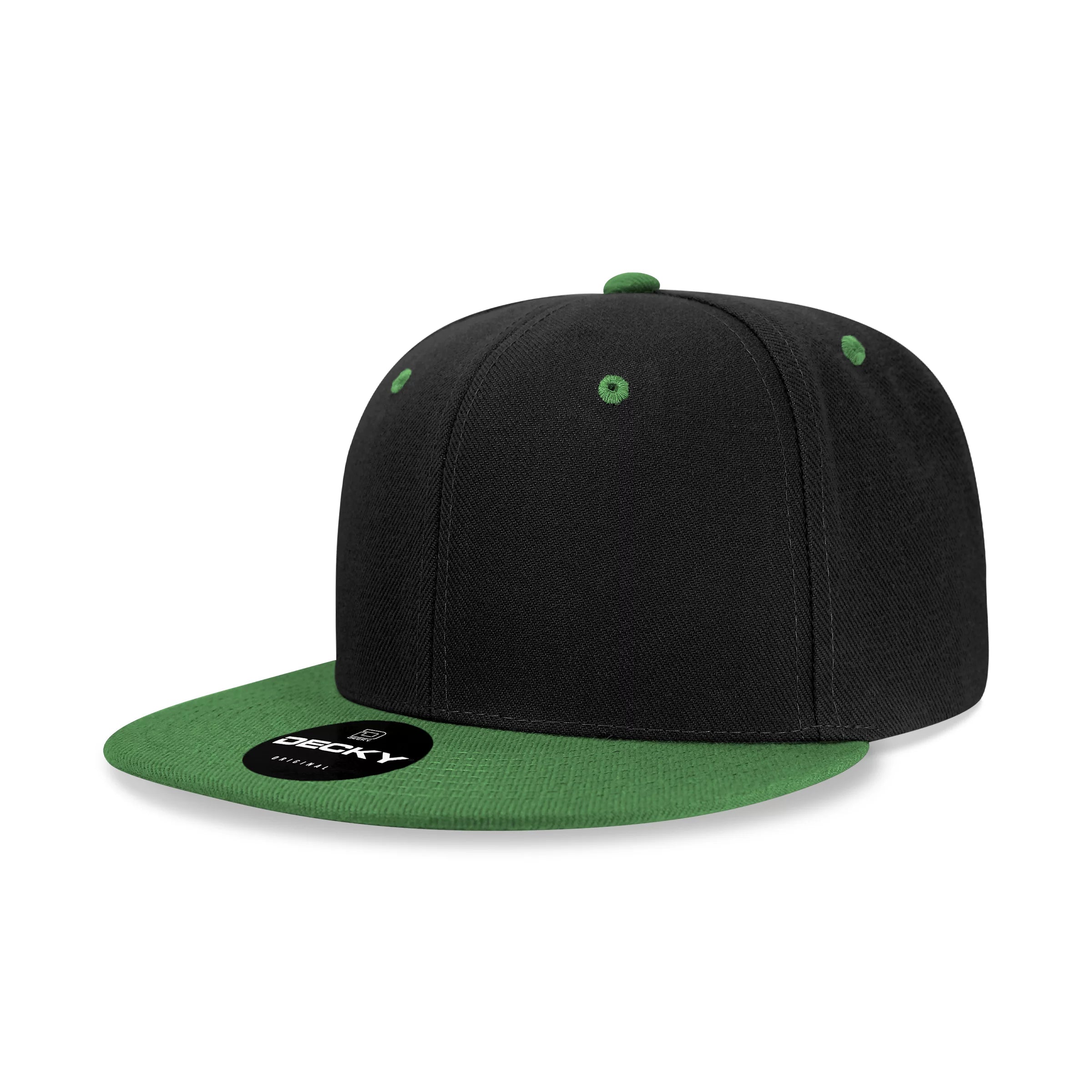 Decky Headwear 6020 in Solid, Dual, and Tri-Colors (Embroidered with Your Logo)
