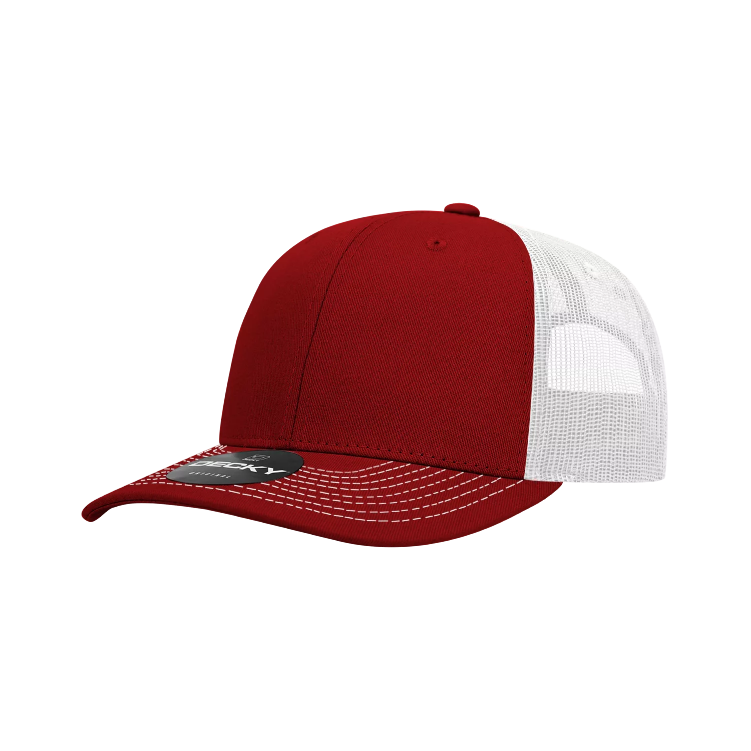 Decky Headwear 6031 in Tri-Colors (Embroidered with Your Logo)