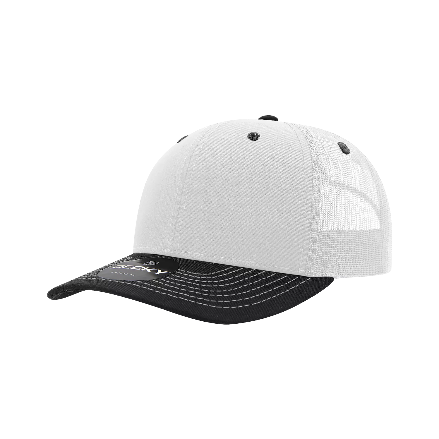 Decky Headwear 6031 in Dual-Colors (Embroidered with Your Logo)