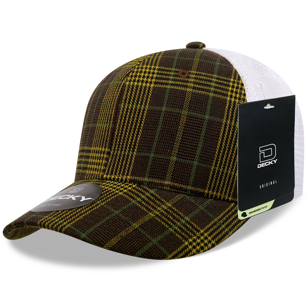 Decky Headwear 6017 in Plaid Patterns, Set 1