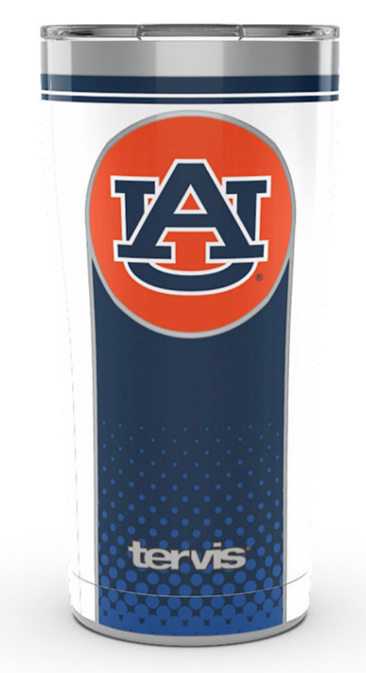 Auburn Tigers Tervis stainless Steel With Hammer Lid - AtlanticCoastSports
