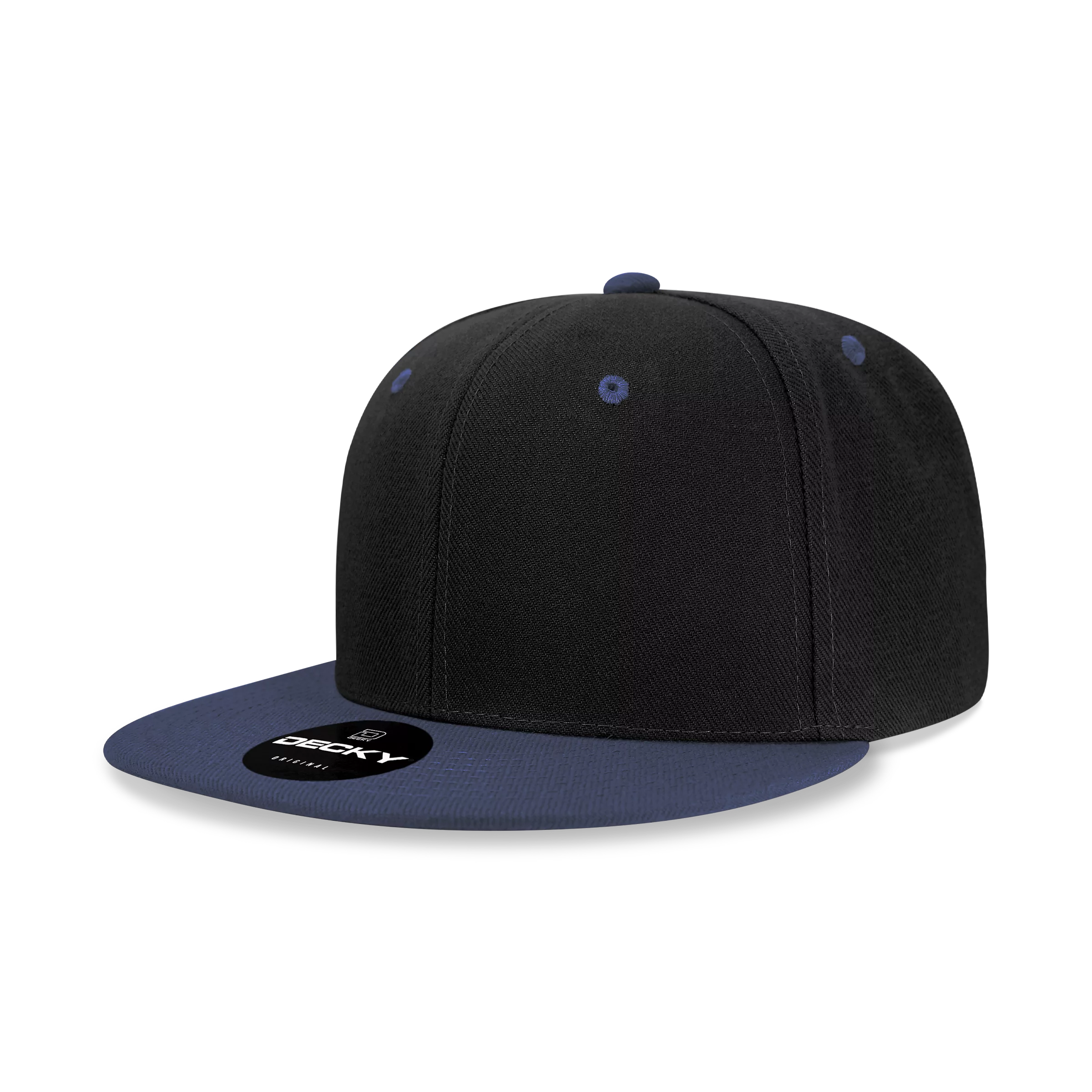Decky Headwear 6020 in Solid, Dual, and Tri-Colors (Embroidered with Your Logo)