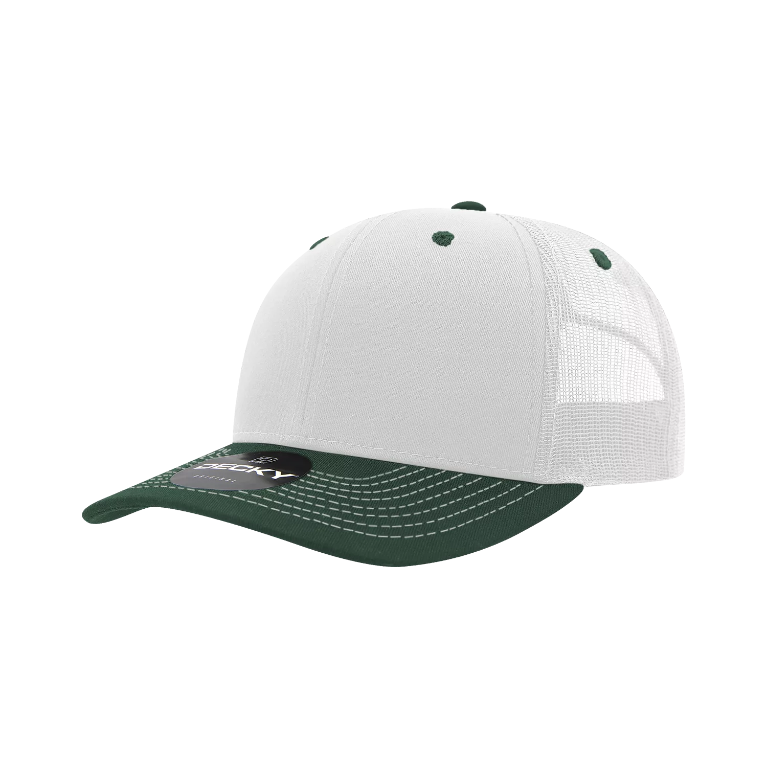 Decky Headwear 6031 in Dual-Colors (Embroidered with Your Logo)