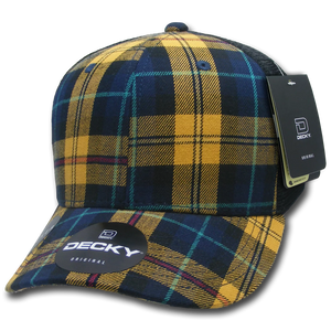 Decky Headwear 6018 in Plaid Patterns (Embroidered with Your Logo)