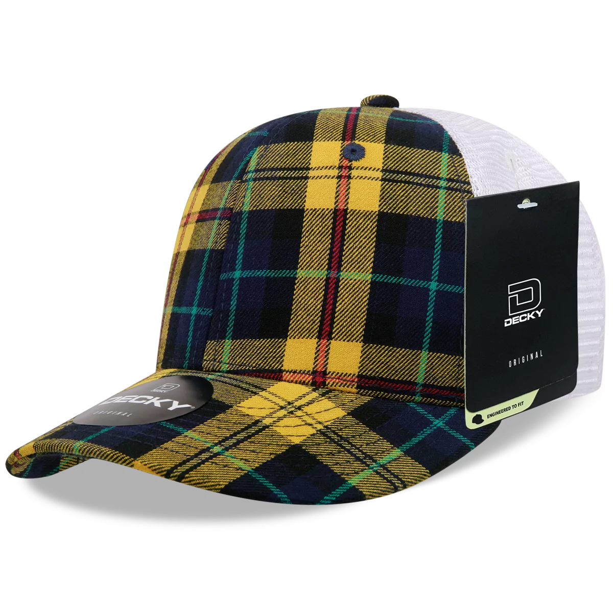 Decky Headwear 6017 in Plaid Patterns, Set 1