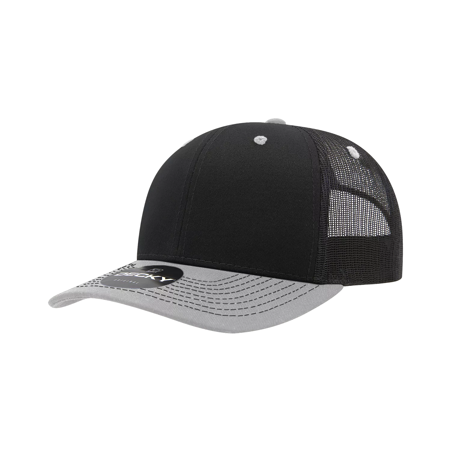 Decky Headwear 6031 in Dual-Colors (Embroidered with Your Logo)