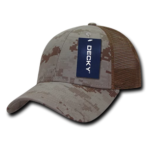 Decky Headwear 218 in Camouflage and Tri-Colors