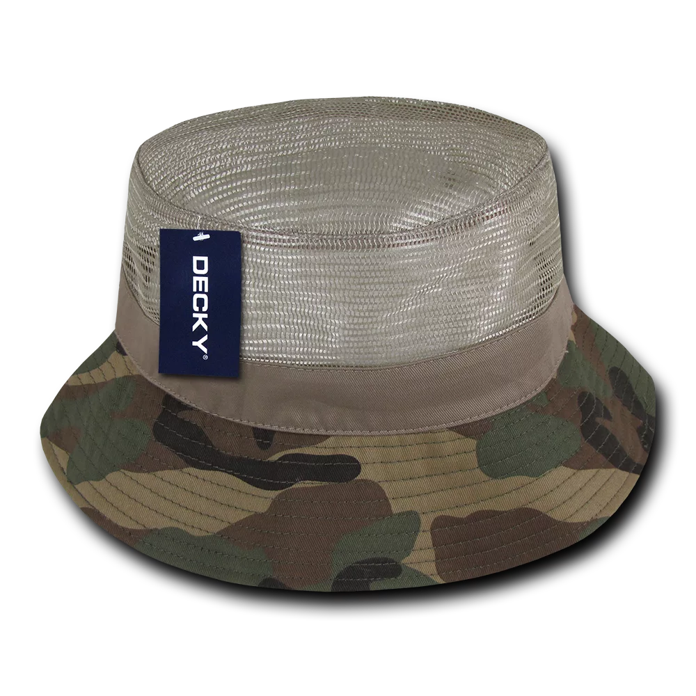 Decky Headwear 458 in Camouflage Print
