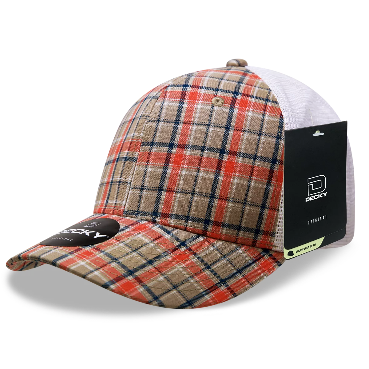 Decky Headwear 6017 in Plaid Patterns, Set 1