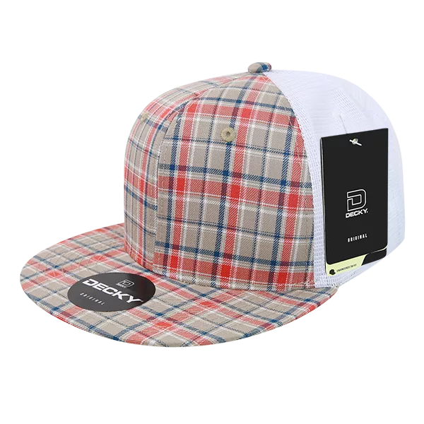 Decky Headwear 6015 in Plaid Patterns, Set 1
