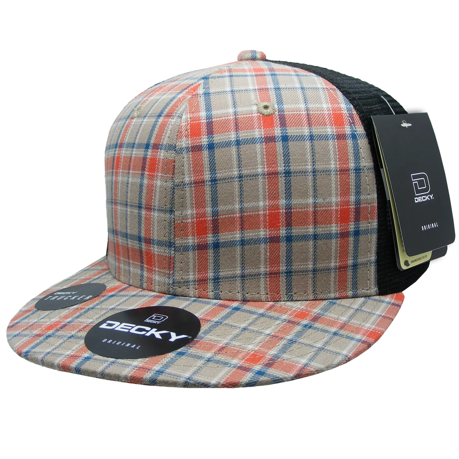 Decky Headwear 6016 in Plaid Patterns