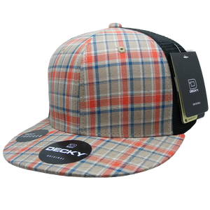 Decky Headwear 6016 in Plaid Patterns