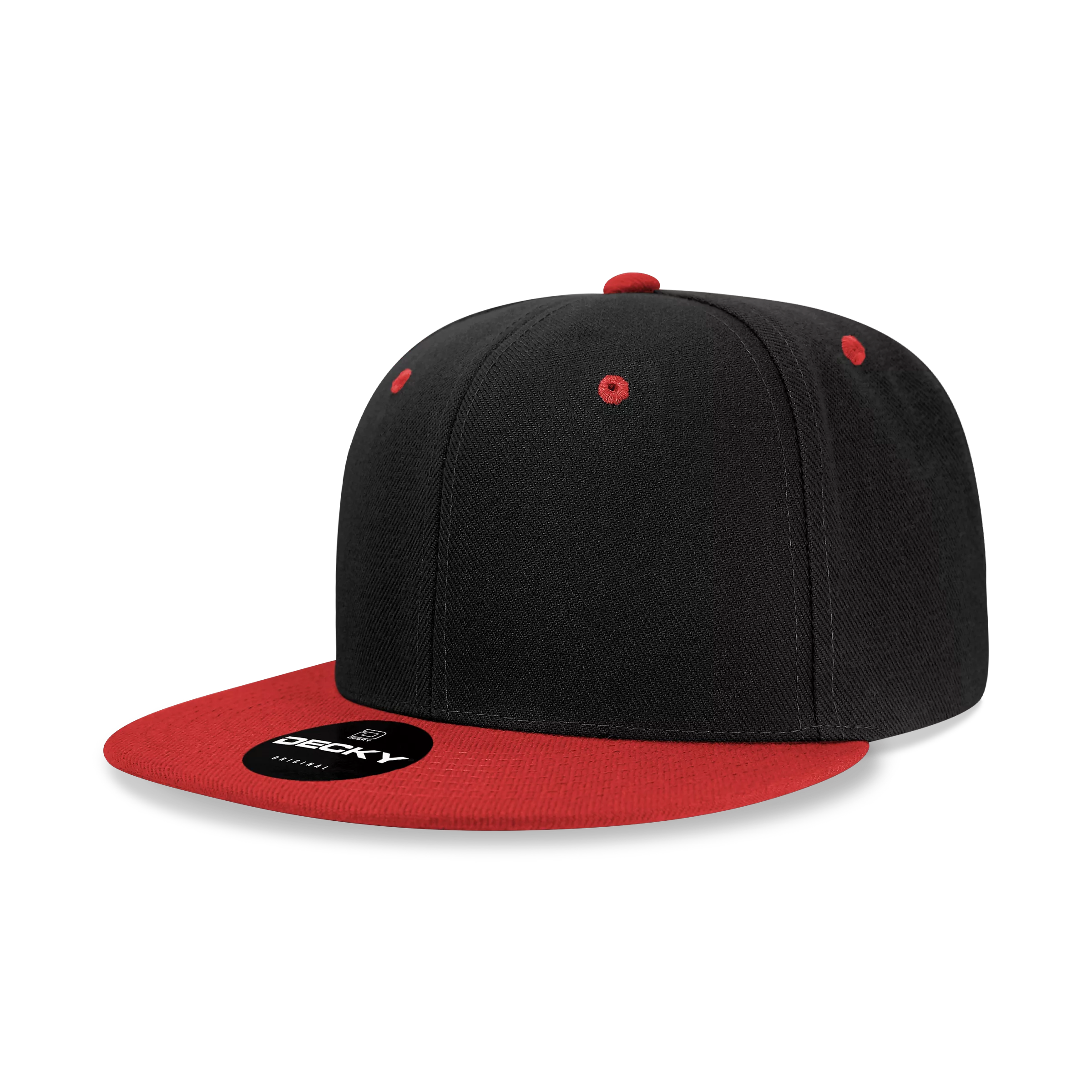Decky Headwear 6020 in Solid, Dual, and Tri-Colors (Embroidered with Your Logo)