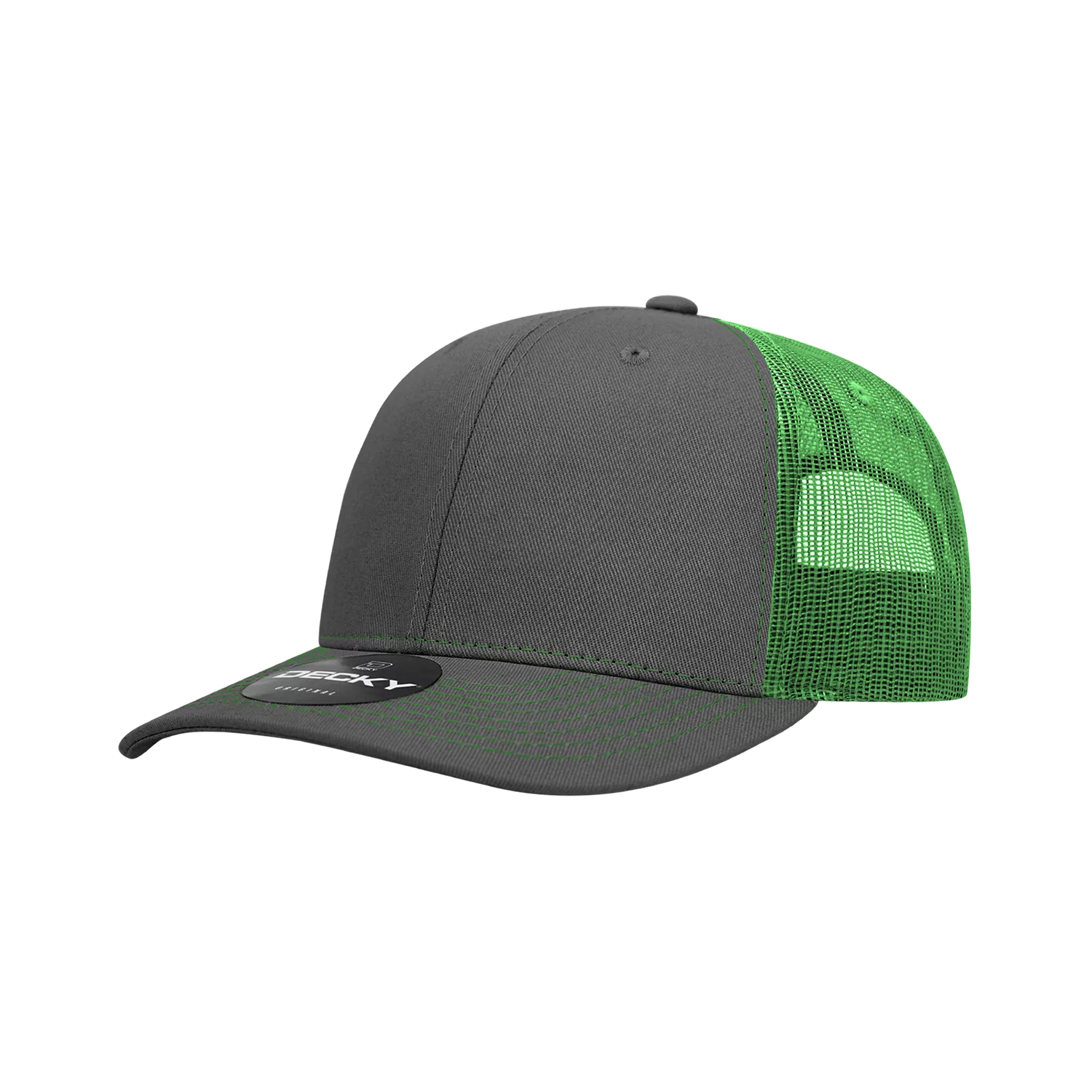 Decky Headwear 6031 in Tri-Colors (Embroidered with Your Logo)
