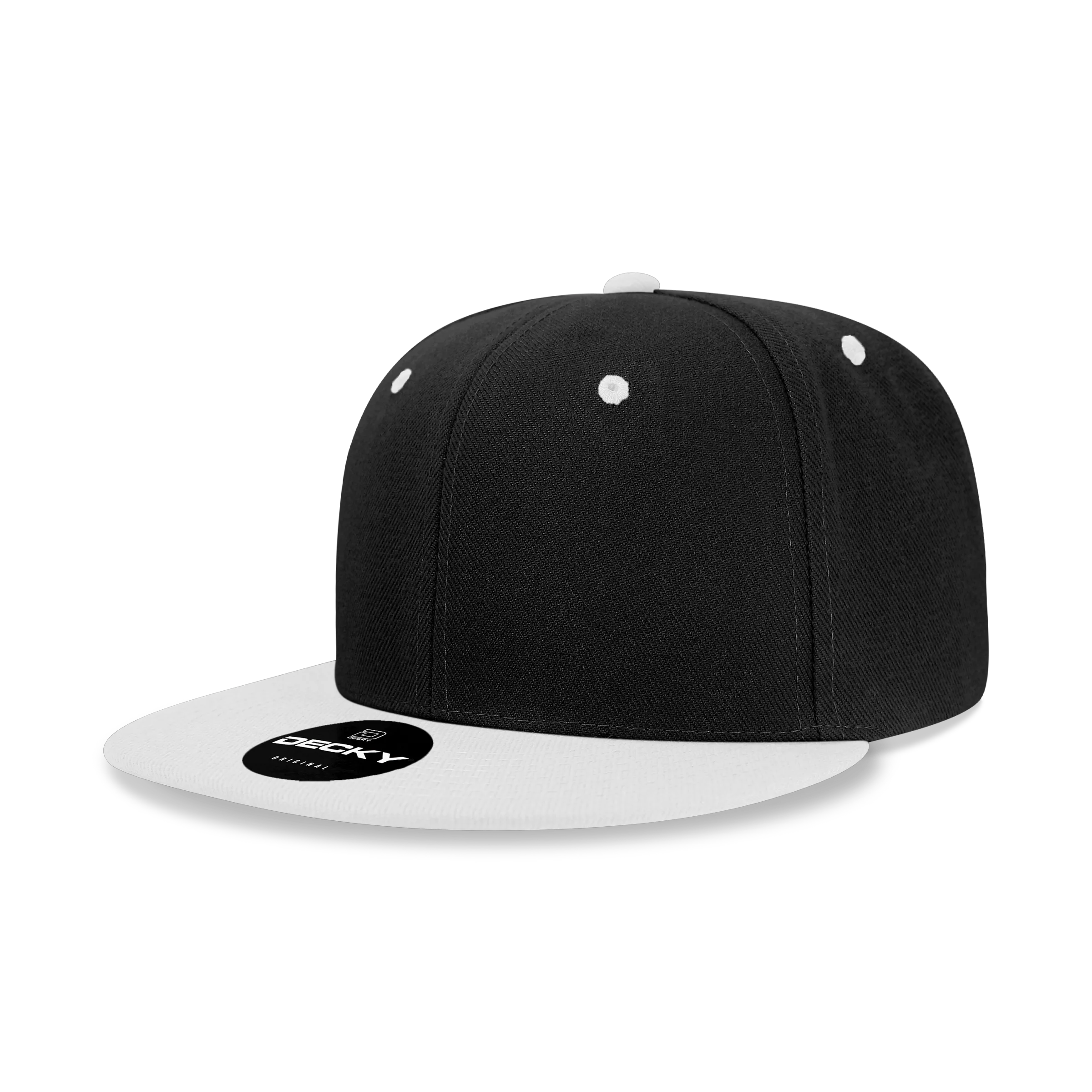 Decky Headwear 6020 in Solid, Dual, and Tri-Colors (Embroidered with Your Logo)