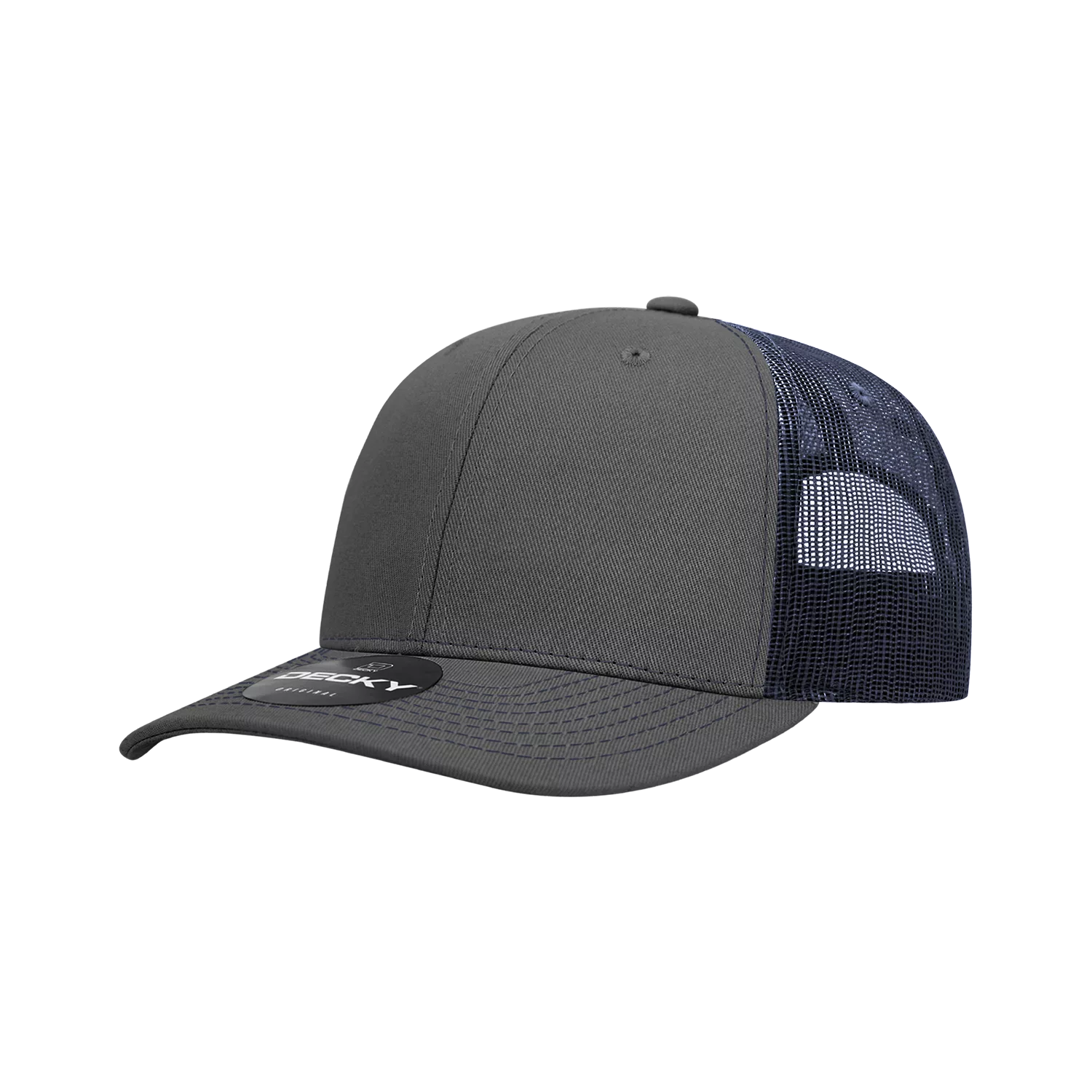 Decky Headwear 6031 in Tri-Colors (Embroidered with Your Logo)