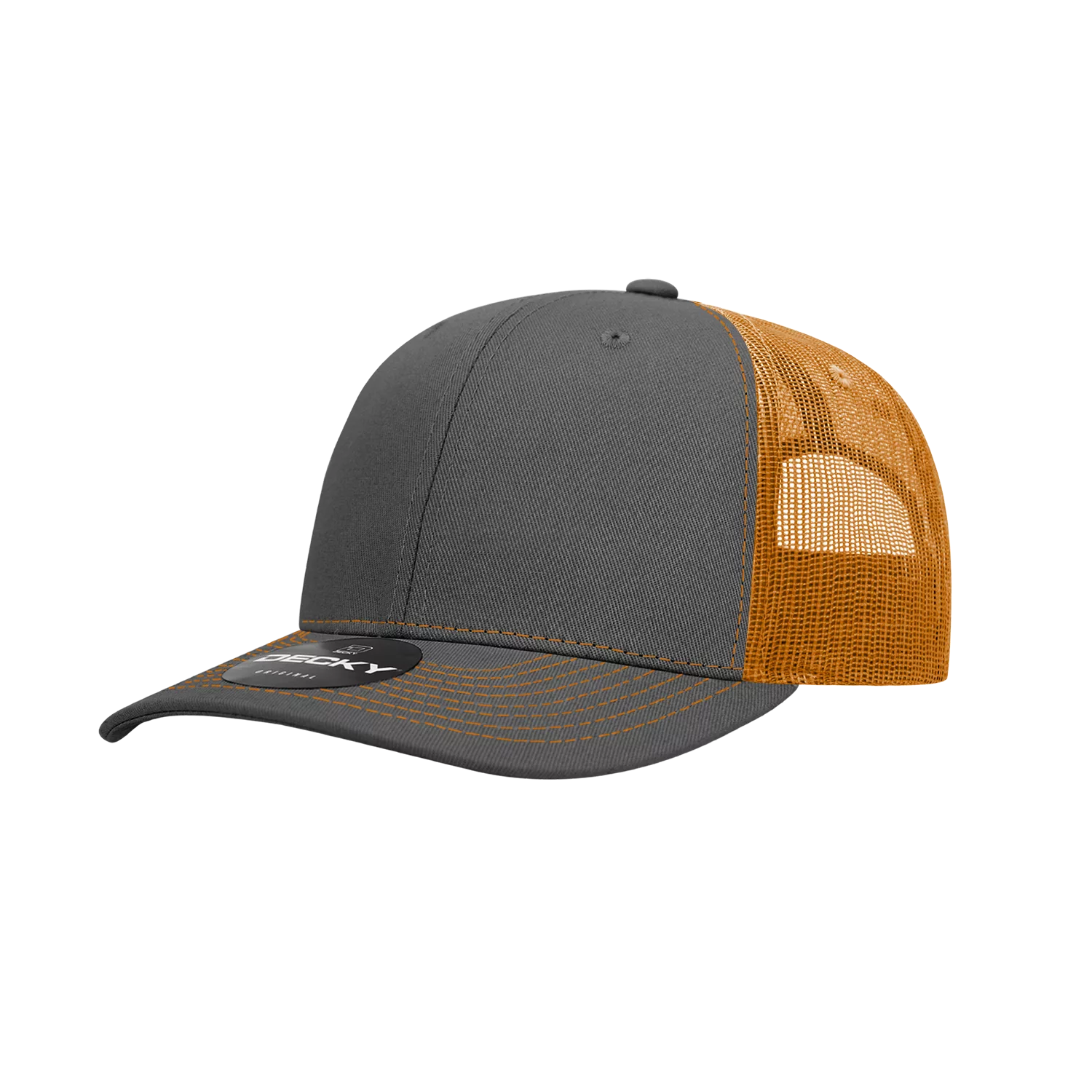 Decky Headwear 6031 in Tri-Colors (Embroidered with Your Logo)