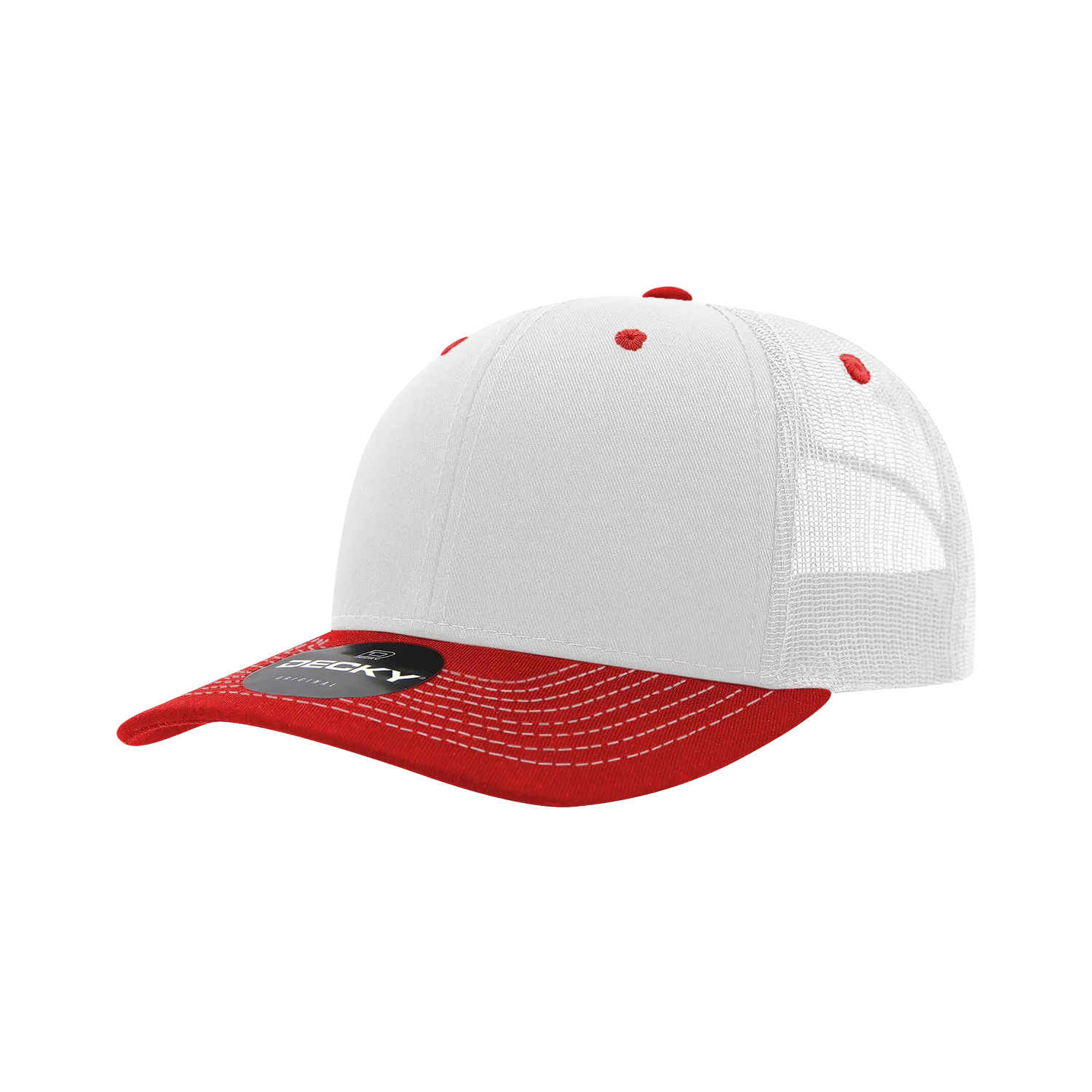 Decky Headwear 6031 in Dual-Colors (Embroidered with Your Logo)