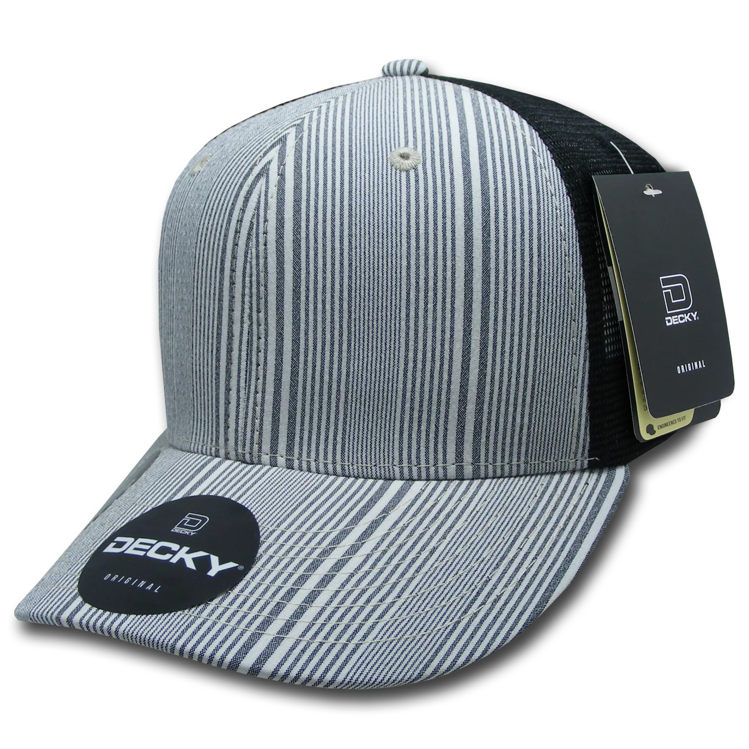 Decky Headwear 6018 in Plaid Patterns (Embroidered with Your Logo)