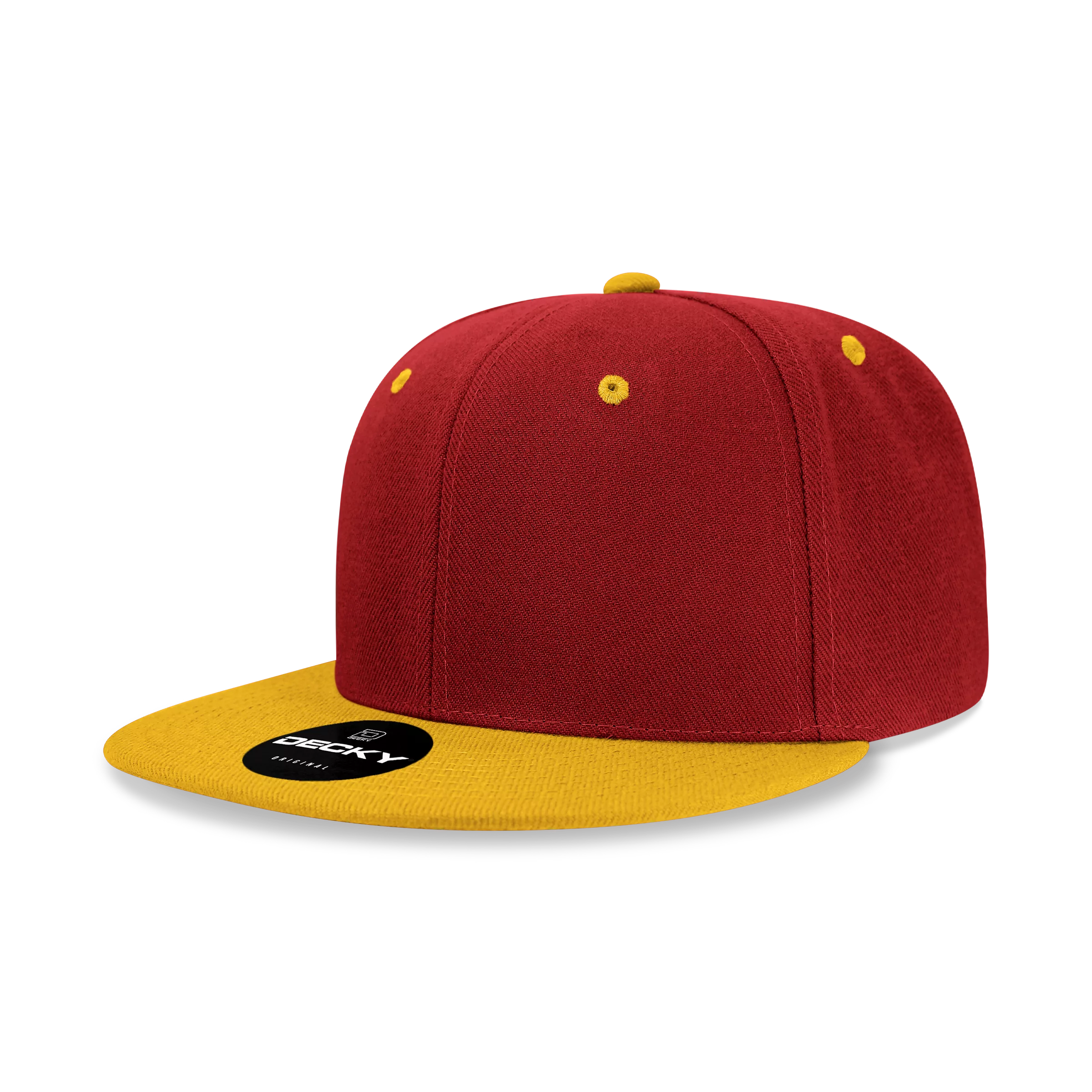Decky Headwear 6020 in Solid, Dual, and Tri-Colors (Embroidered with Your Logo)