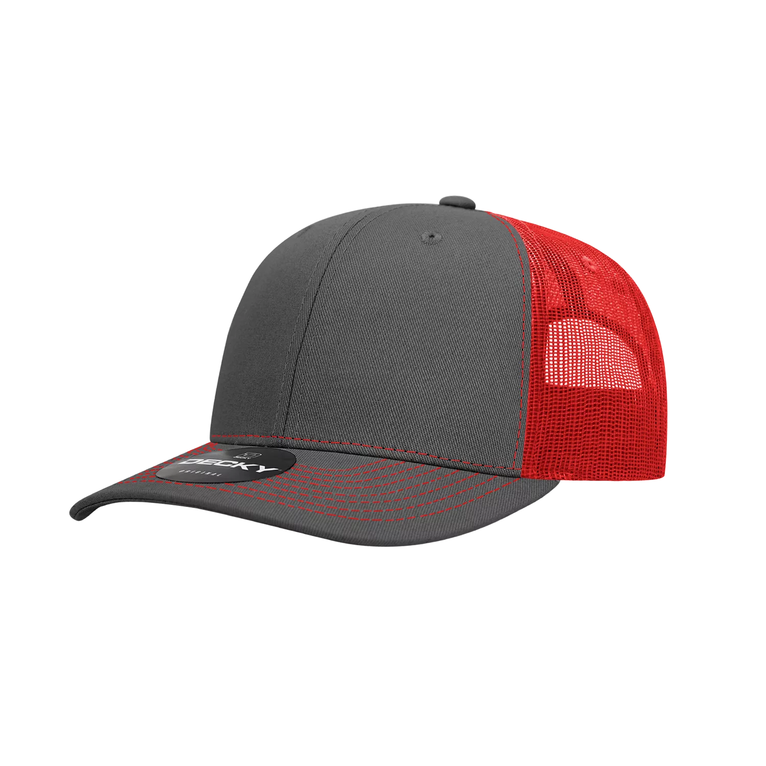 Decky Headwear 6031 in Tri-Colors (Embroidered with Your Logo)