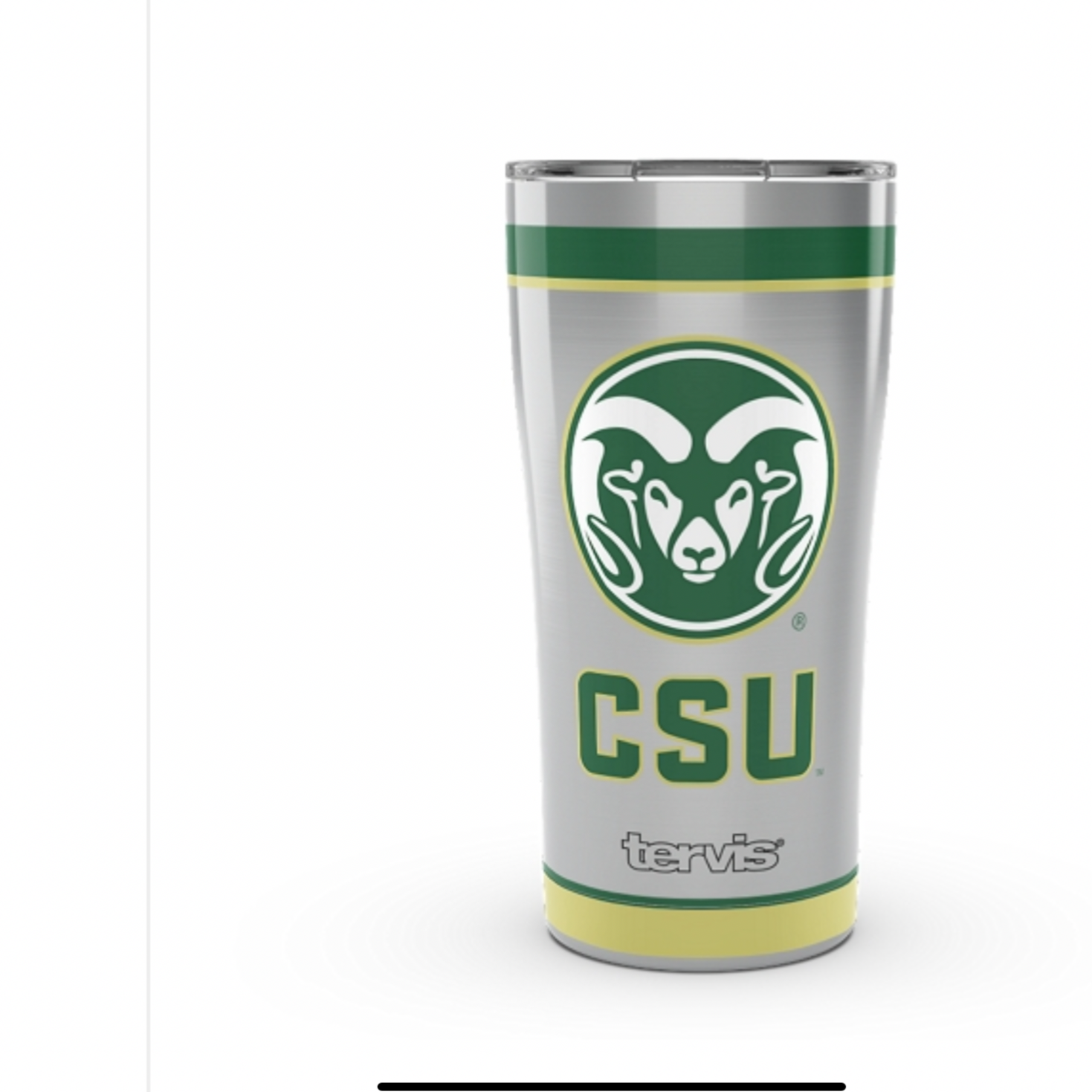 Colorado State Rams Tervis Stainless Steel With Hammer Lid - AtlanticCoastSports