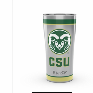 Colorado State Rams Tervis Stainless Steel With Hammer Lid - AtlanticCoastSports