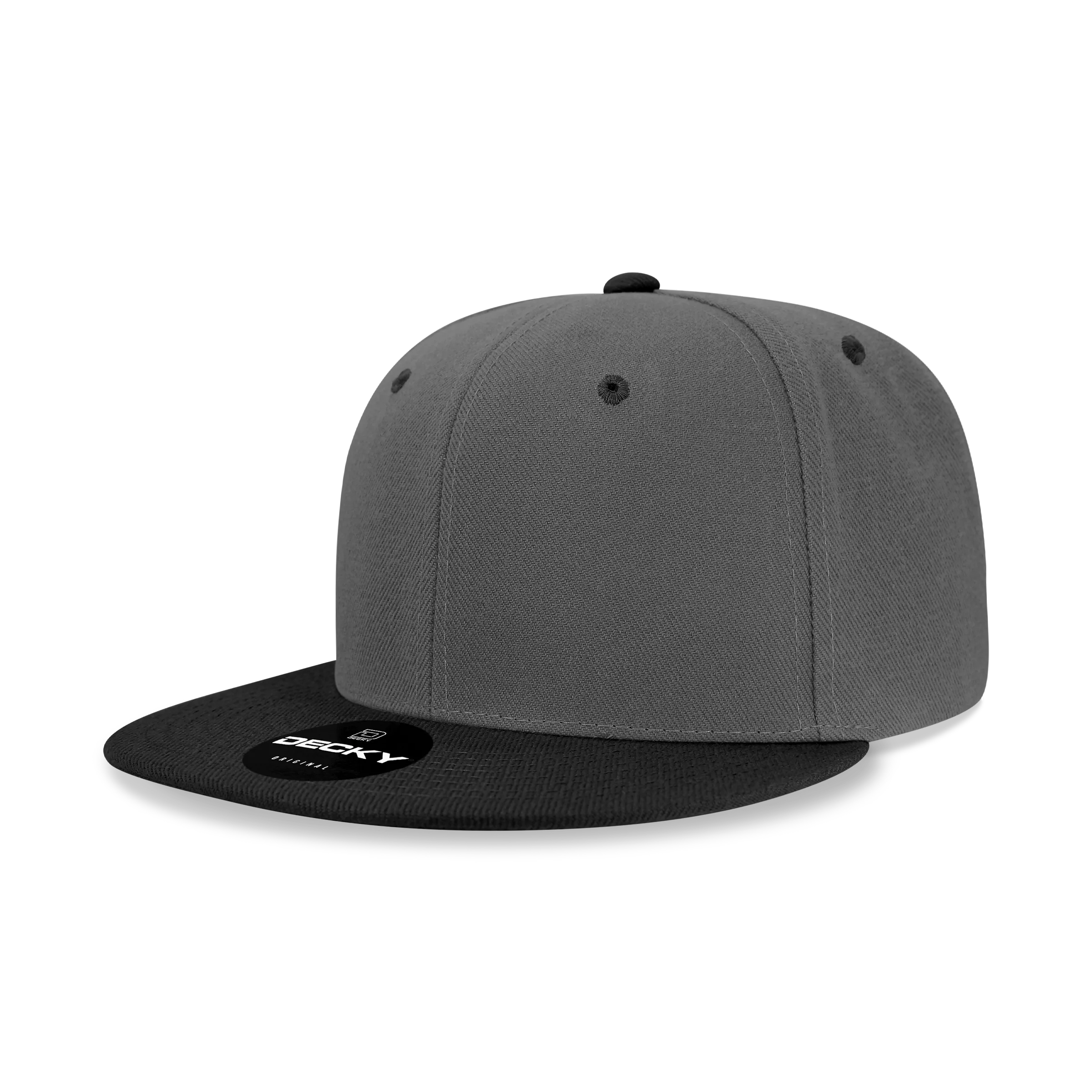 Decky Headwear 6020 in Solid, Dual, and Tri-Colors (Embroidered with Your Logo)