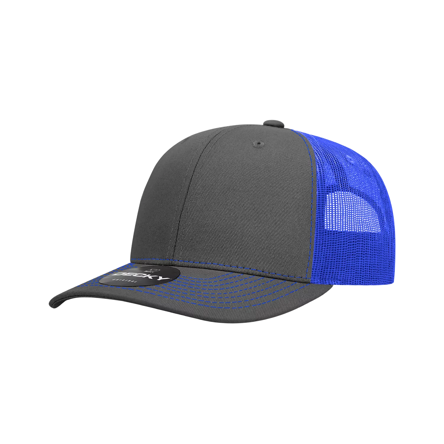 Decky Headwear 6031 in Tri-Colors (Embroidered with Your Logo)